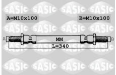 Brzdová hadice SASIC SBH6334