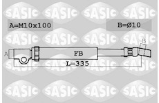 Brzdová hadice SASIC SBH6365