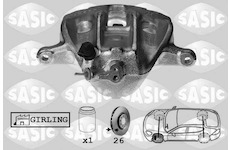 Brzdový strmeň SASIC SCA0080