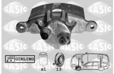 Brzdový třmen SASIC SCA6140