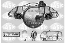 Brzdový třmen SASIC SCA6162