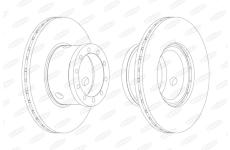 Brzdový kotouč BERAL BCR101A
