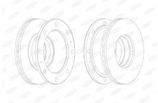 Brzdový kotouč BERAL BCR106A