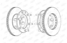 Brzdový kotouč BERAL BCR108A