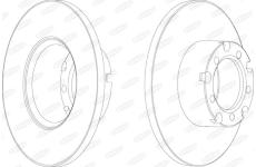 Brzdový kotouč BERAL BCR117A