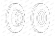 Brzdový kotouč BERAL BCR132A