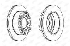 Brzdový kotouč BERAL BCR140A