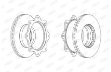 Brzdový kotouč BERAL BCR142A