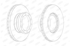Brzdový kotouč BERAL BCR143A