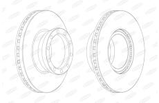 Brzdový kotouč BERAL BCR146A