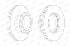 Brzdový kotouč BERAL BCR147A