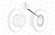 Brzdový kotouč BERAL BCR148A