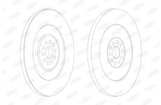 Brzdový kotouč BERAL BCR156A