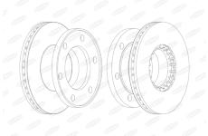 Brzdový kotouč BERAL BCR174A
