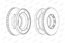 Brzdový kotouč BERAL BCR175A