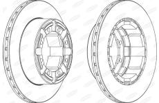 Brzdový kotouč BERAL BCR184A