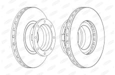 Brzdový kotouč BERAL BCR187A