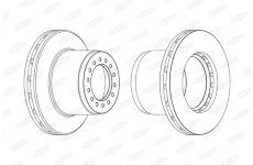 Brzdový kotouč BERAL BCR189A