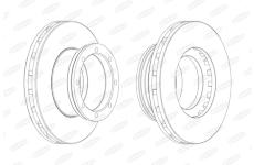 Brzdový kotouč BERAL BCR190A