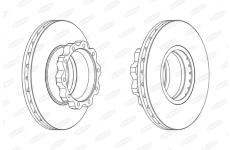Brzdový kotouč BERAL BCR215A