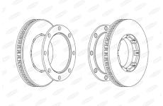 Brzdový kotouč BERAL BCR220A