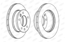 Brzdový kotouč BERAL BCR228A