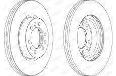 Brzdový kotouč BERAL BCR235A
