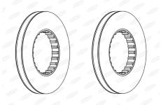 Brzdový kotouč BERAL BCR249A