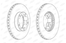 Brzdový kotouč BERAL BCR261A