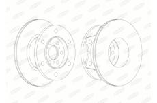 Brzdový kotouč BERAL BCR274A