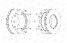 Brzdový kotouč BERAL BCR308A
