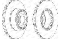 Brzdový kotouč BERAL BCR321A