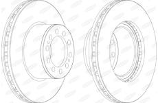 Brzdový kotouč BERAL BCR323A