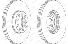 Brzdový kotouč BERAL BCR329A