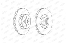 Brzdový kotouč BERAL BCR335A