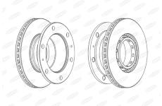 Brzdový kotouč BERAL BCR342A