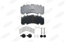 Sada brzdových destiček, kotoučová brzda BERAL BCV29263TK