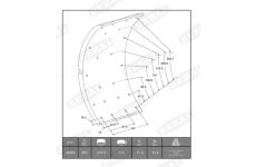 Sada brzdoveho oblozeni, bubnova brzda BERAL KBL19255.1-1627