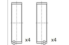 Ojniční ložisko FAI AutoParts BB2053-050