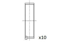 Ojničné lożisko FAI AutoParts BB2075-010