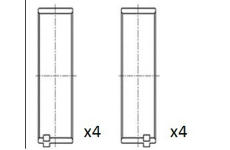 Ojniční ložisko FAI AutoParts BB2153-STD