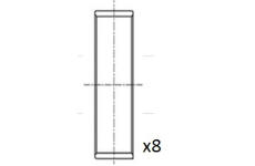 Ojniční ložisko FAI AutoParts BB2174-050
