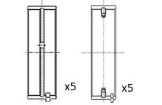 Loziska klikove hridele FAI AutoParts BM1002-025