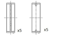 Loziska klikove hridele FAI AutoParts BM1004-025