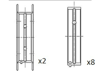 Loziska klikove hridele FAI AutoParts BM1053-050