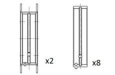 Loziska klikove hridele FAI AutoParts BM1065-025