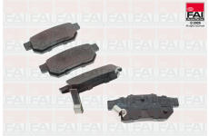 Sada brzdových destiček, kotoučová brzda FAI AutoParts BP175