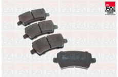 Sada brzdových destiček, kotoučová brzda FAI AutoParts BP177
