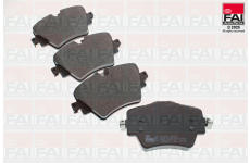 Sada brzdových destiček, kotoučová brzda FAI AutoParts BP206