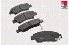 Sada brzdových destiček, kotoučová brzda FAI AutoParts BP218